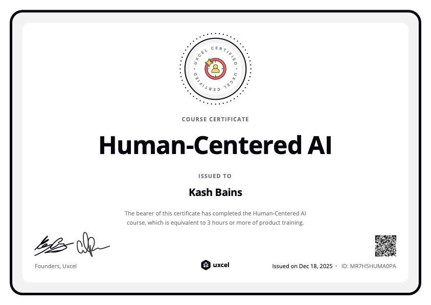 Human-Centered AI